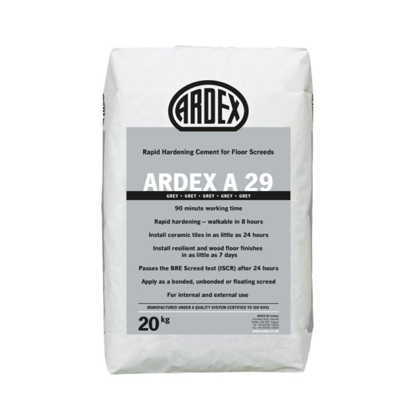 Ardex A29 Floor Screed Cement 20kg