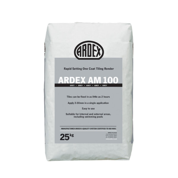 Ardex AM100 One Coat Tiling Render