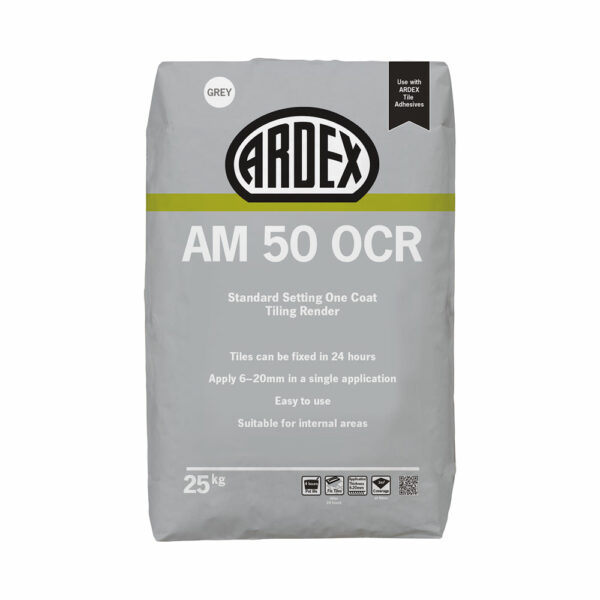 Ardex AM50 OCR One Coat Tiling Render 25kg