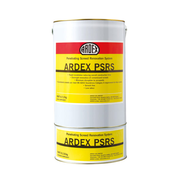 Ardex PSRS Penetrating Screed Renovation System