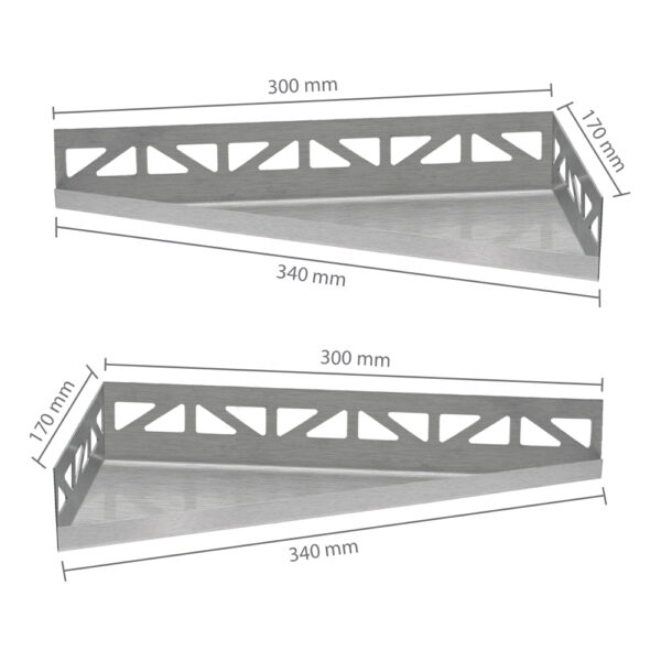 Dural TI SHELF DRS Tileable Shelf - Dimensions