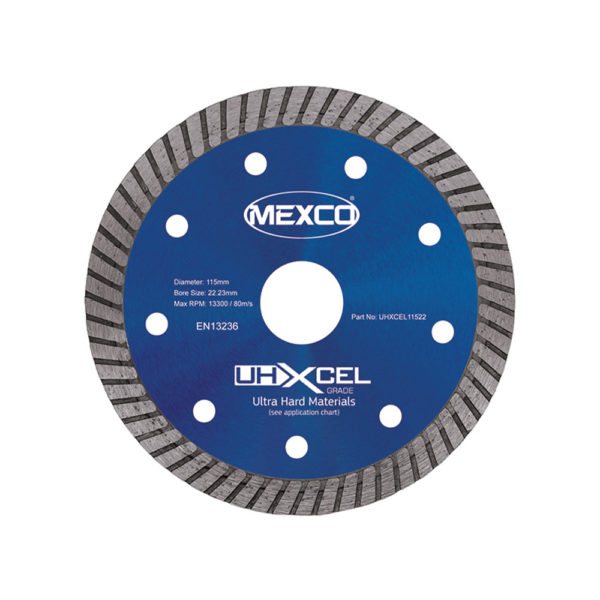 Mexco UHXCEL Diamond Blade - 115mm