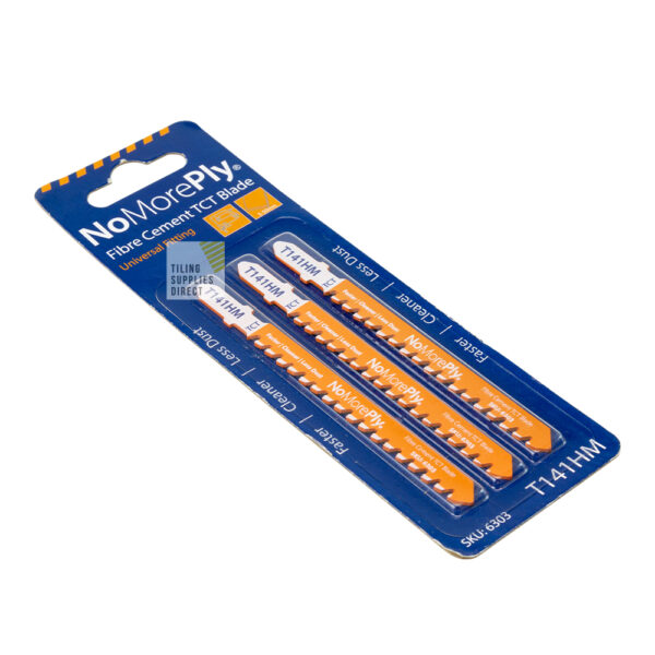 No More Ply TCT Jigsaw Blade 3 Pack