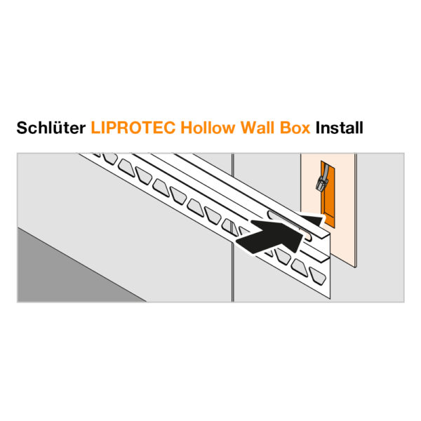 Schluter LIPROTEC Wall Junction Box - Install