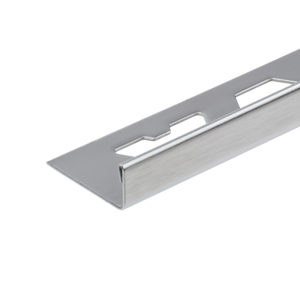 Stainless Steel Brushed Straight Edge Tile Trim