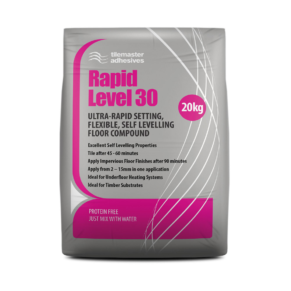 Tilemaster Rapid Level 30 Levelling Compound Tiling Supplies Direct