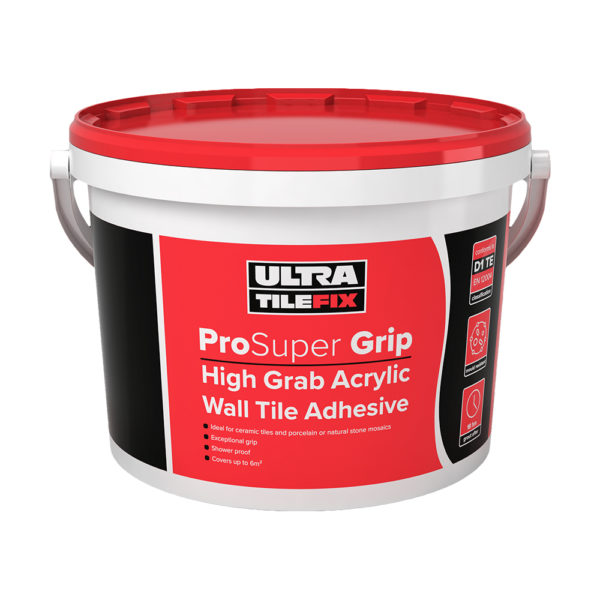 Ultra Tile Fix ProSuper Grip Wall Tile Adhesive 15kg