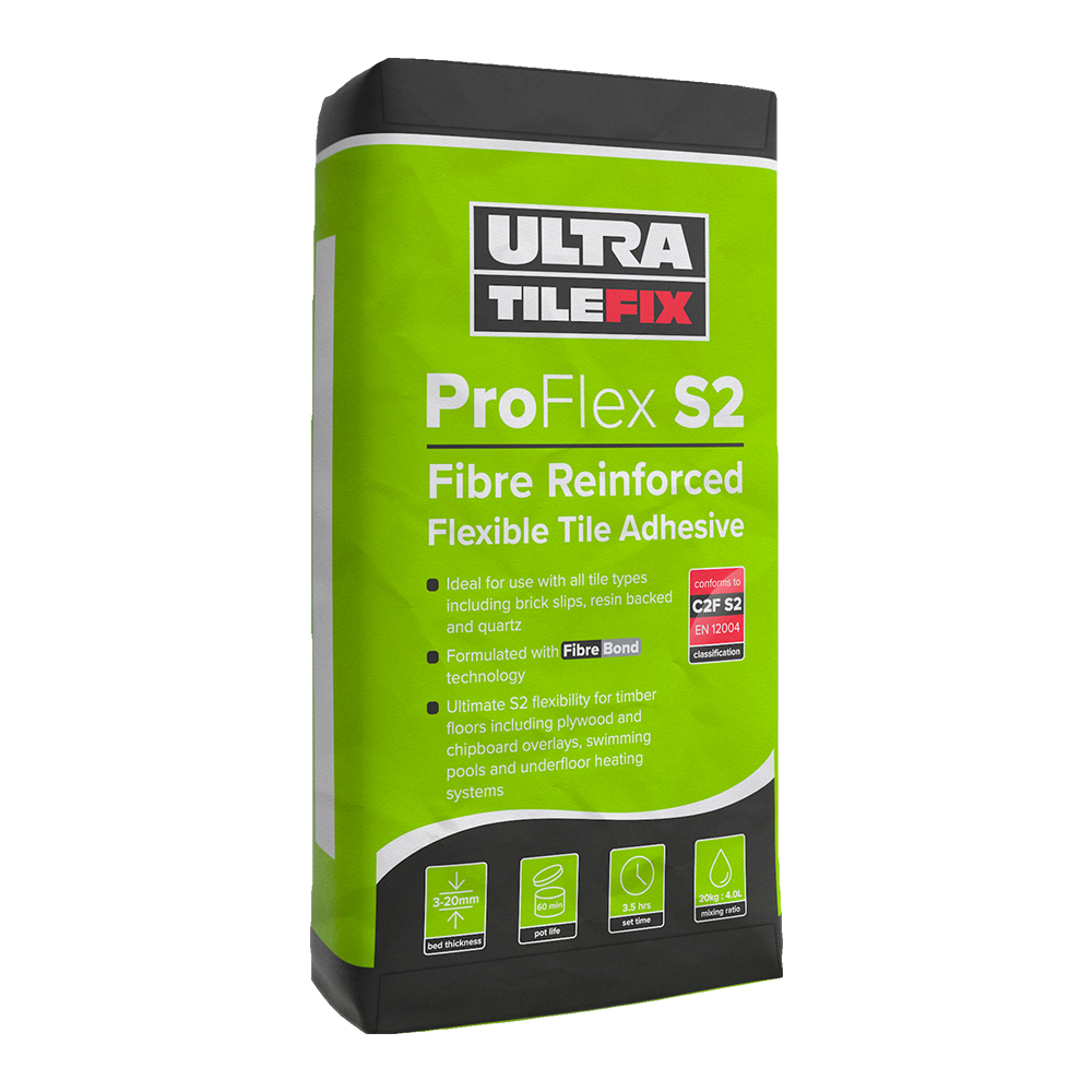 Ultra Tile Fix Proflex S2 Tile Adhesive Tiling Supplies Direct