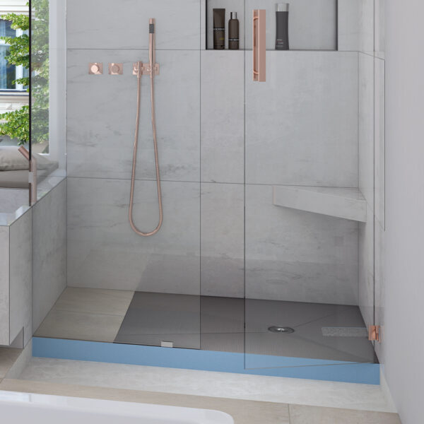 wedi Fundo Integro Shower Tray - Installed